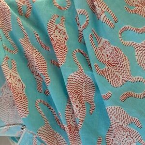 Hand blocked 100% Cotton fabric sold by the yard